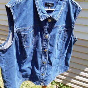 Conrad C New Denim Vest